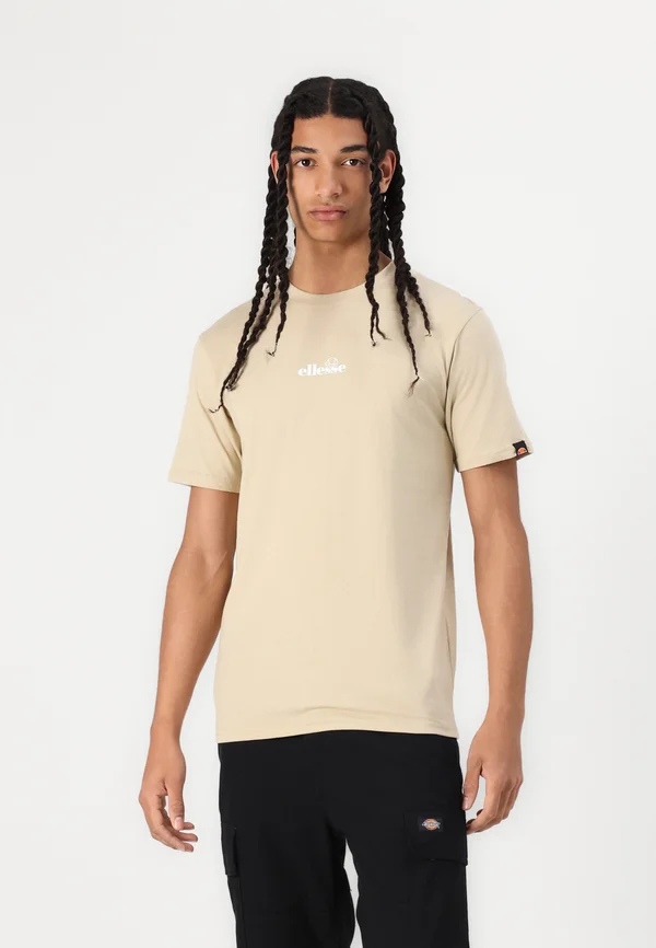OLLIO TEE - T-Shirt print - beige