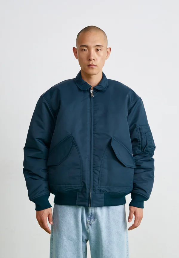 OLTEN  - Bomberjacke - duck blue/turmeric