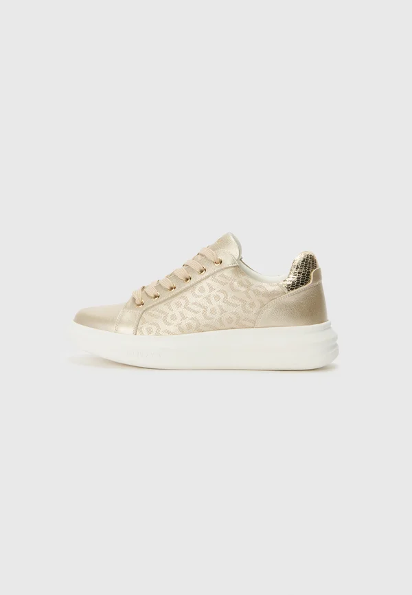 OLYMPE ALLOVER - Sneaker low - gold-coloured