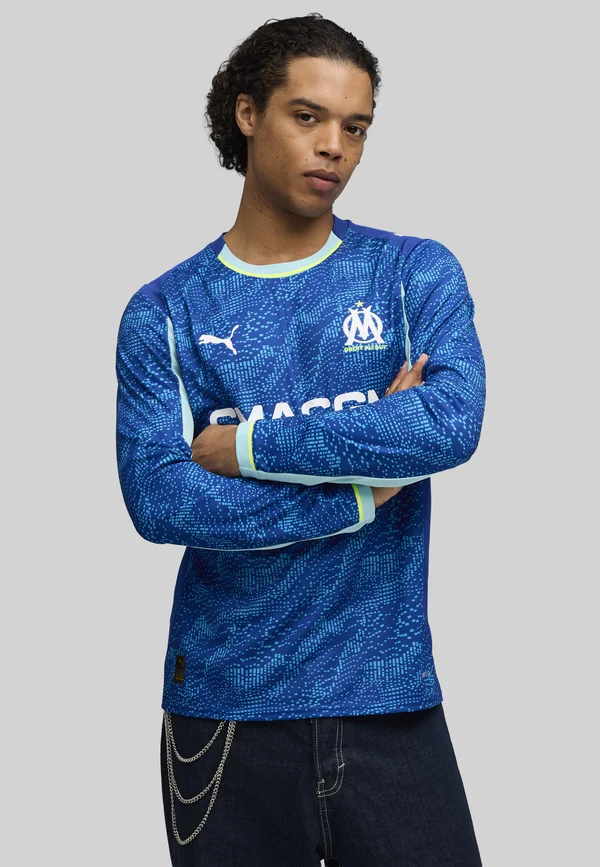 OLYMPIQUE DE MARSEILLE 25/26 LANGARM - Vereinsmannschaften - vivid bleu azur