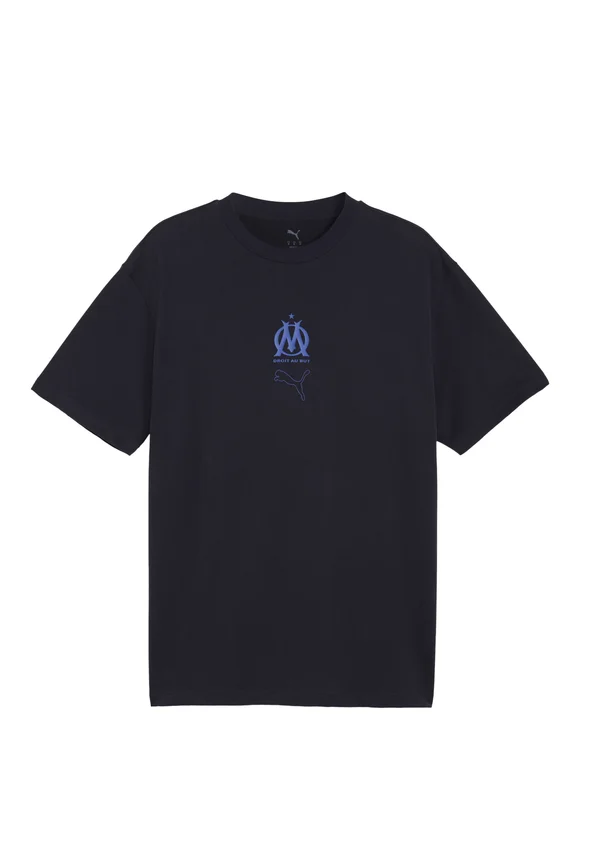 OLYMPIQUE DE MARSEILLE FTBLESSENTIALS CELLERATOR - T-Shirt print - new navy vivid blue
