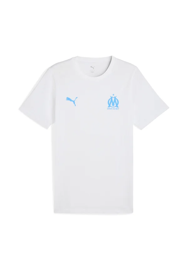 OLYMPIQUE DE MARSEILLE FTBLESSENTIALS - Vereinsmannschaften - white/bleu azur