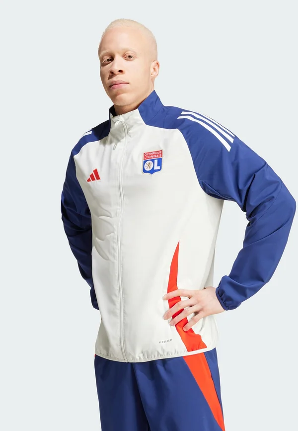 OLYMPIQUE LYONNAIS TIRO 24 PRESENTATION TRACK - Vereinsmannschaften - white tint   midnight indigo   bright red