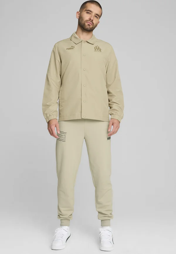 OLYMPIQUE MARSEILLE FTBLCULTURE COACH - Trainingsjacke - prairie tan gold