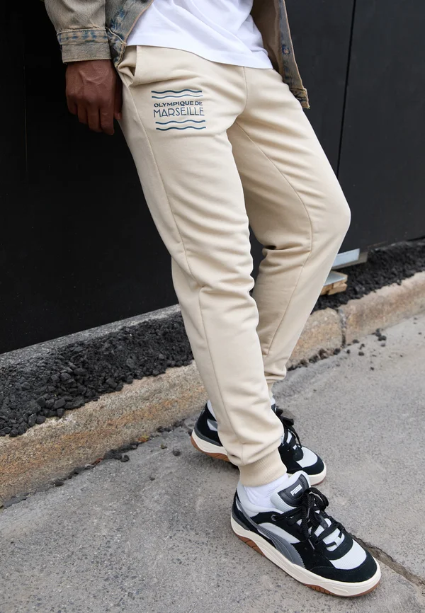 OLYMPIQUE MARSEILLE FTBLCULTURE PANTS - Vereinsmannschaften - putty/ocean tropic