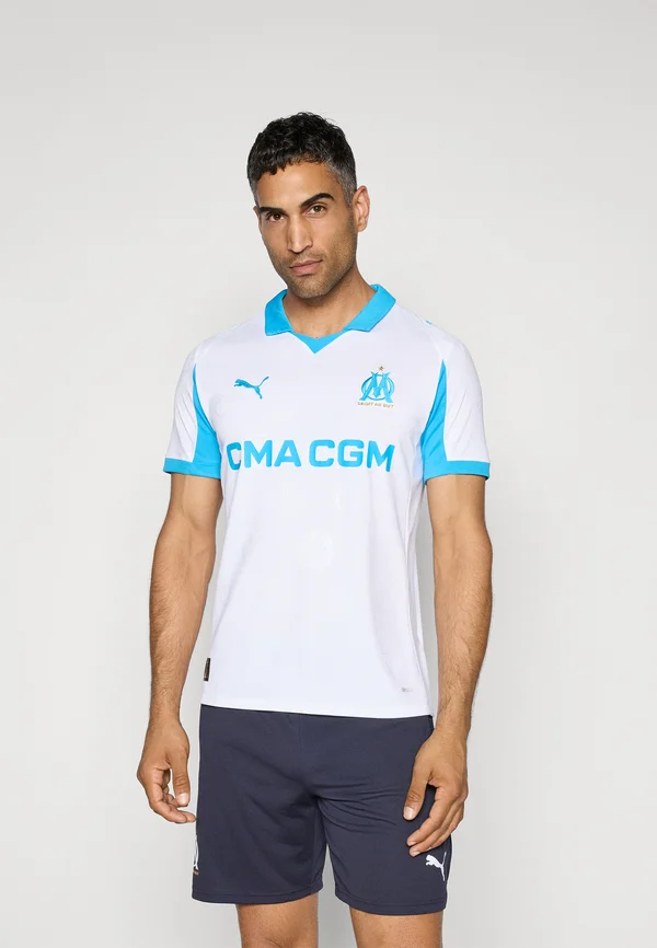 OM HOME REPLICA - Fußball-Trikot - white bleu azur
