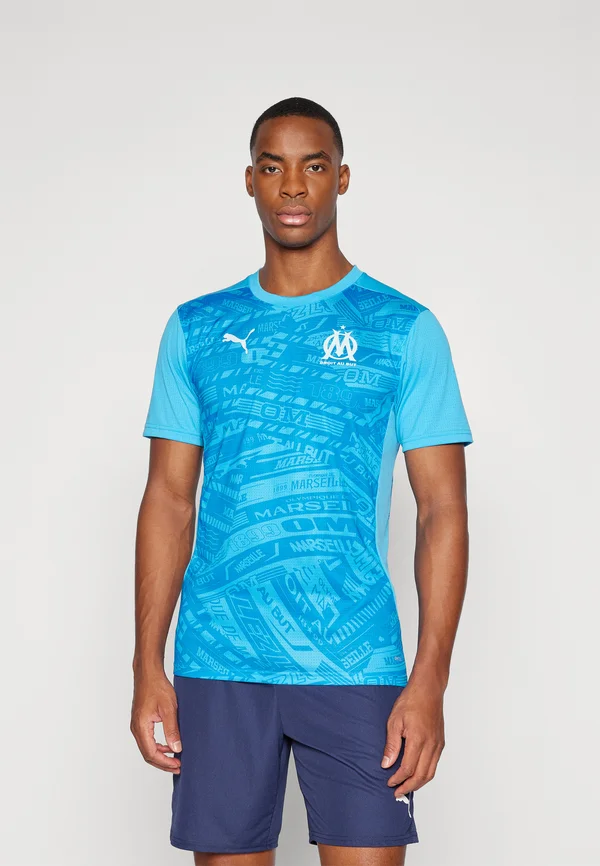 OM PREMATCH - Fußball-Trikot - bleu azur/frosted dew