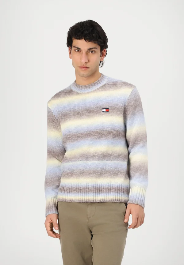 OMBRE SWEATER - Strickpullover - custard cream
