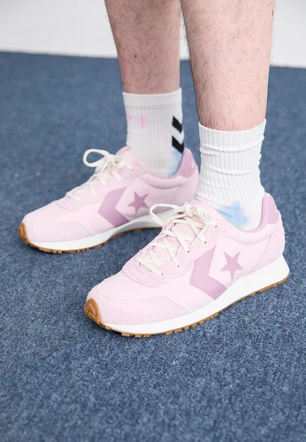 OMEGA TRAINER PREMIUM UNISEX - Sneaker low - summit pink/barely grape/orchid dust