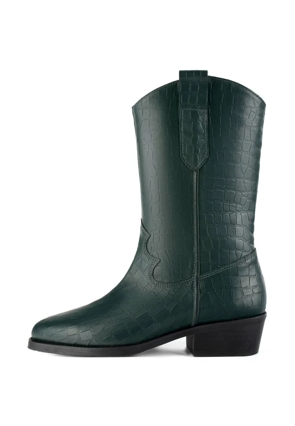 ON THE ROCKS - Cowboy-/Bikerboot - green