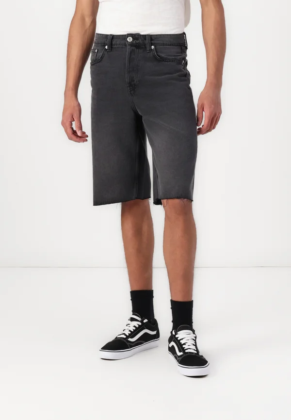 ONDBUMA - Jeans Shorts - washed black
