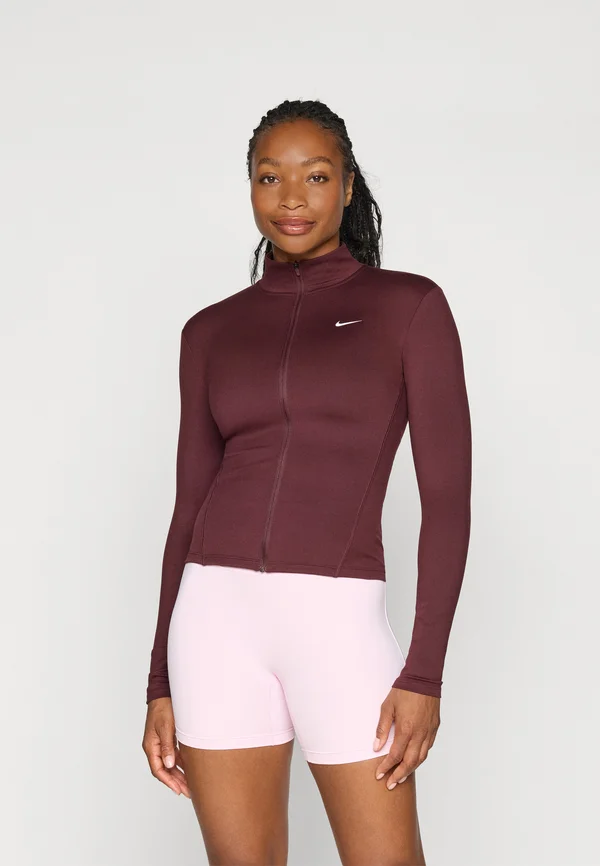 ONE FITTED  - Trainingsjacke - burgundy crush/white