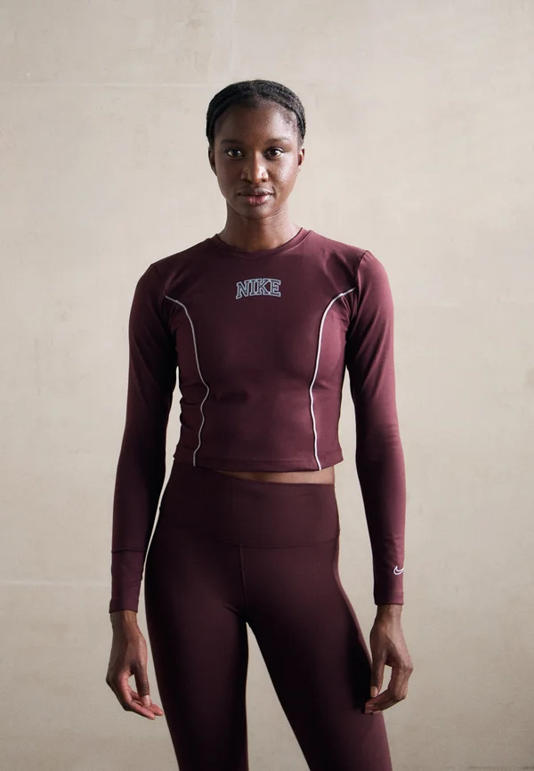 ONE - Langarmshirt - burgundy crush