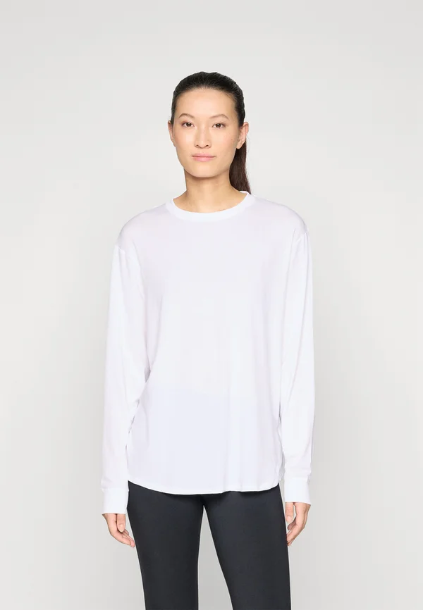 ONE RELAXED TOP - Langarmshirt - white