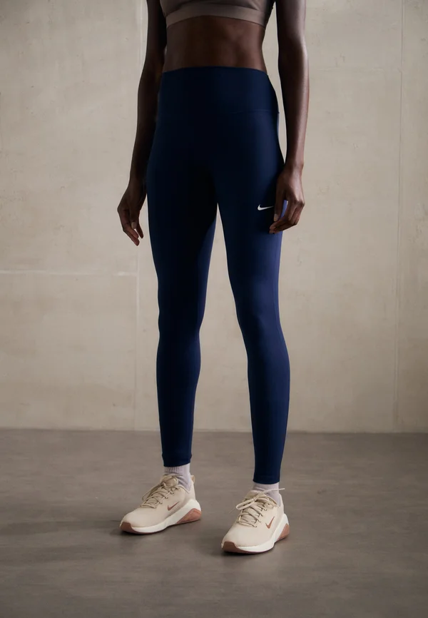 ONE SEAMLESS FRONT - Tights - midnight navy/white