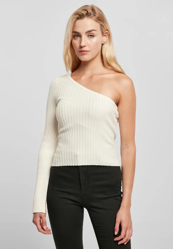 ONE SLEEVE - Strickpullover - whitesand