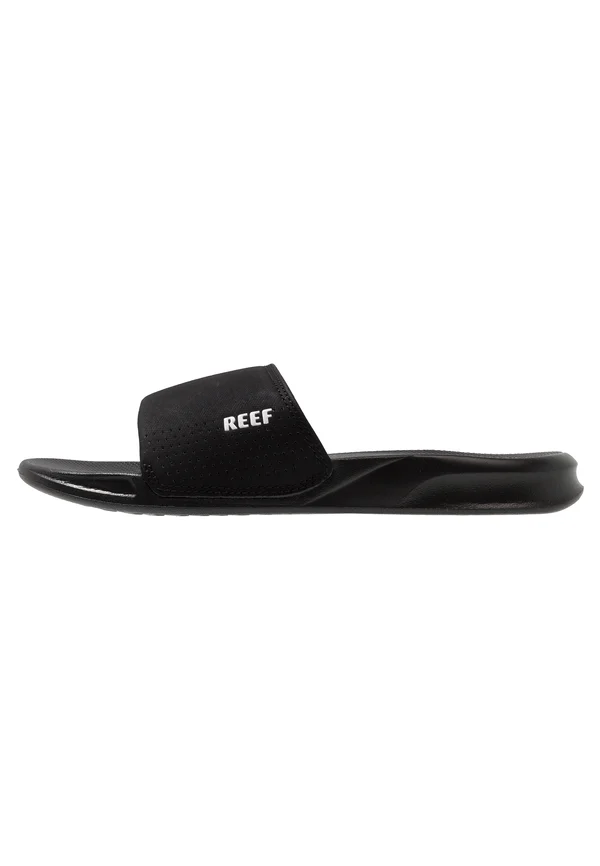 ONE SLIDE - Pantolette flach - black