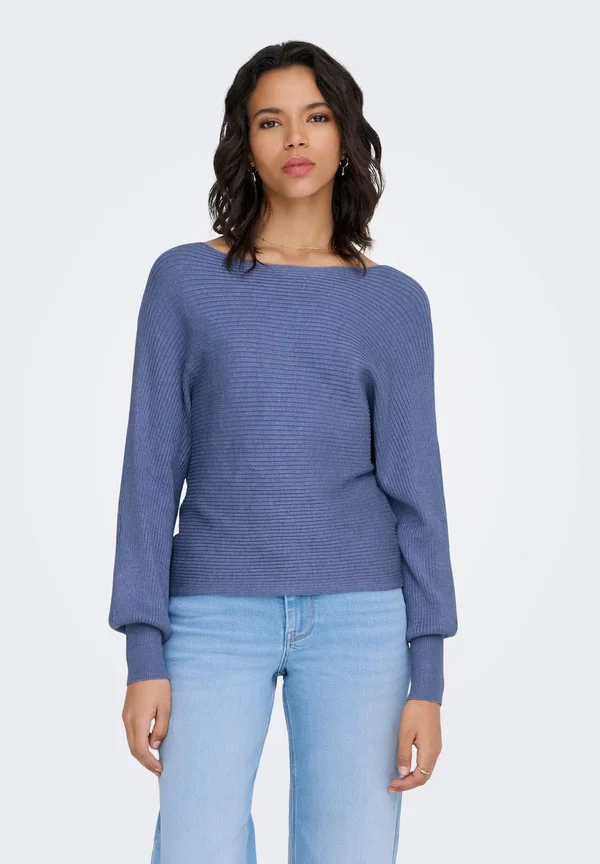 ONLADALINE LIFE NOOS - Strickpullover - bleached denim