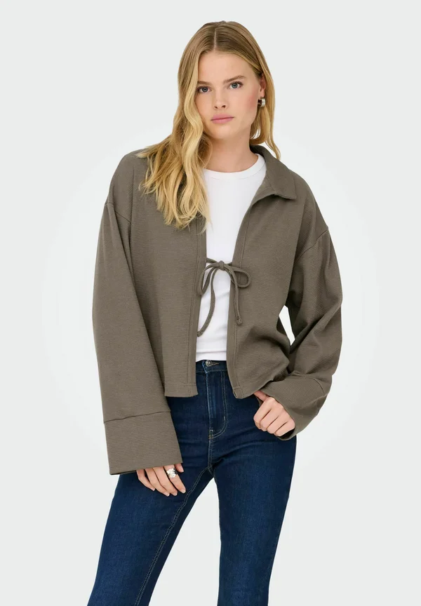ONLAGNETE  - Strickjacke - brown