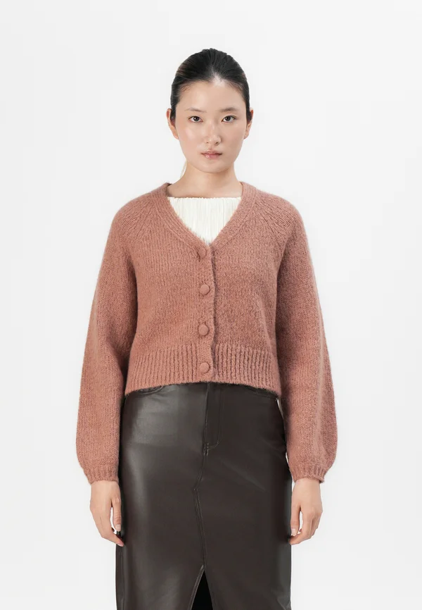 ONLALYSSA LIFE  - Strickjacke - mocha mousse