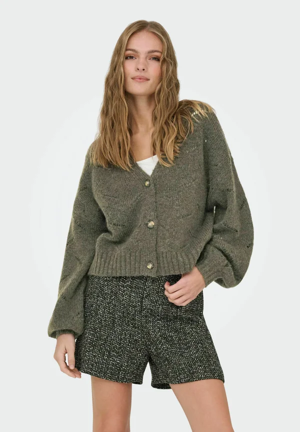ONLAYA - Strickjacke - khaki