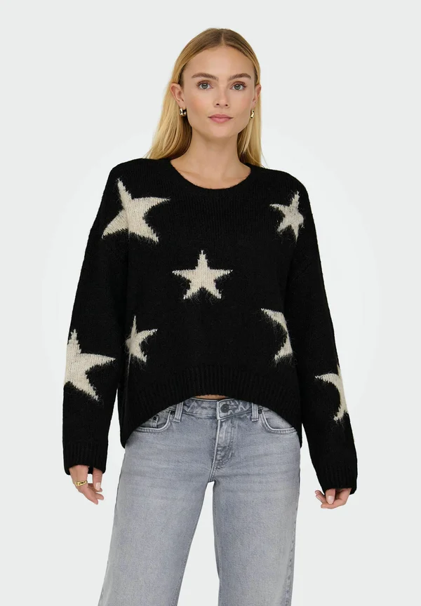 ONLAZU  - Strickpullover - black