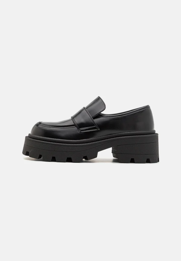 ONLBANYU CHUNKY LOAFER  - Slipper - black