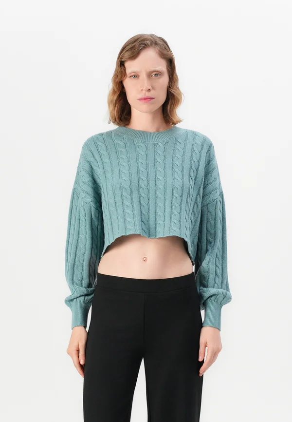 ONLBIRTIE SHORT O NECK - Strickpullover - arona