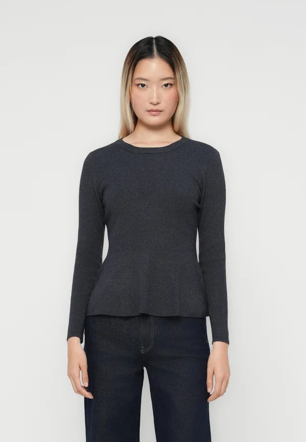 ONLCOCO LIFE O NECK - Strickpullover - ombre blue