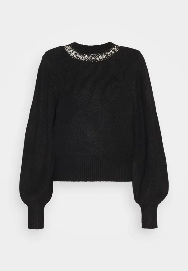 ONLELSA - Strickpullover - black