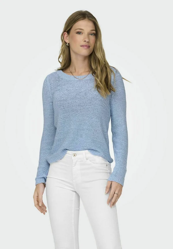 ONLGEENA XO NOOS - Strickpullover - clear sky