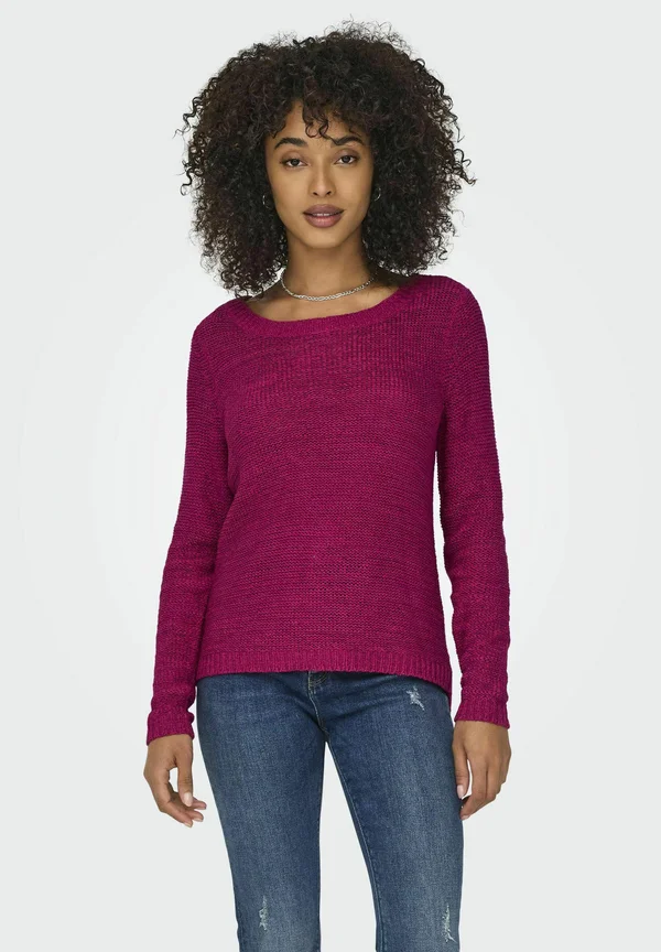 ONLGEENA XO NOOS - Strickpullover - granita