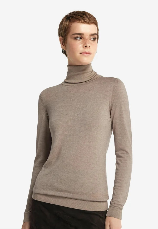 ONLINE-SHOP - Strickpullover - dunkelgrau - 9074 - dark stone garment-dyed