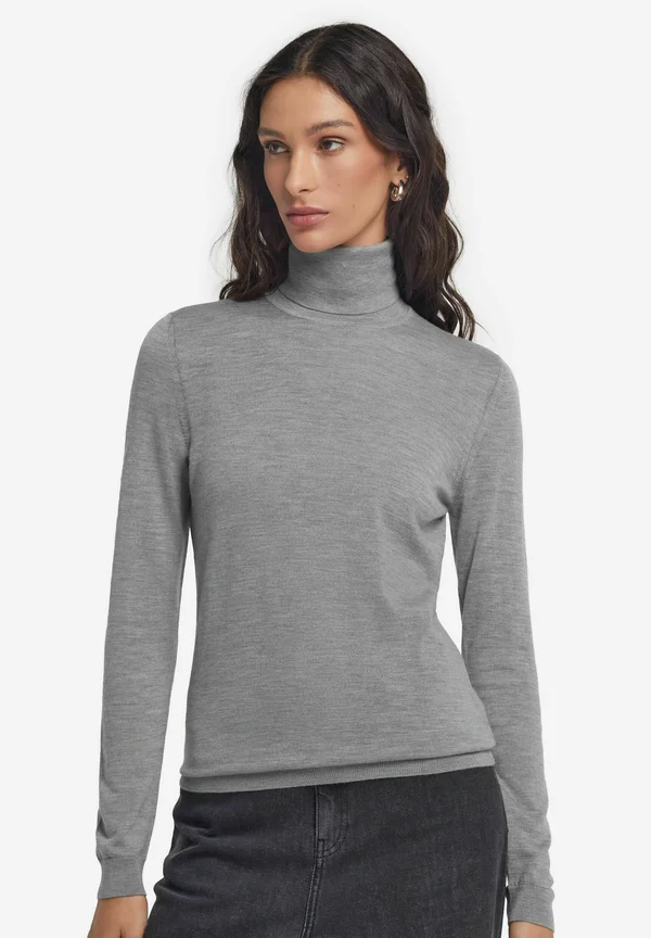 ONLINE-SHOP - Strickpullover - grau - grigio melange