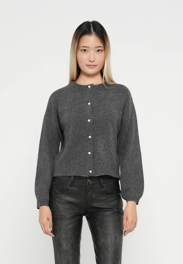 ONLISABELLA - Strickjacke - dark grey