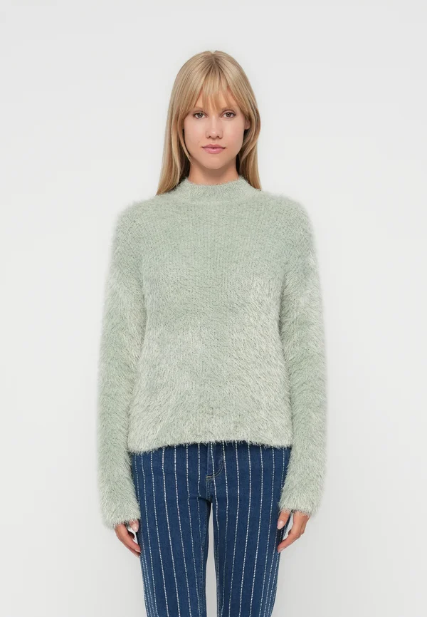 ONLLULU HIGHNECK - Strickpullover - desert sage