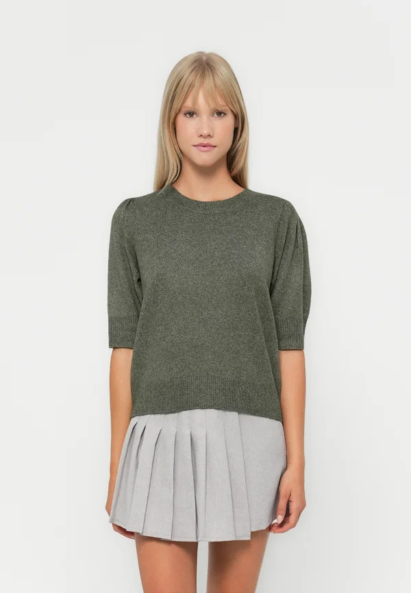 ONLRICA LIFE PULLOVER - Strickpullover - grape leaf