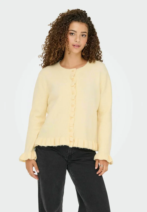 ONLRIMA  - Strickjacke - lemon meringue