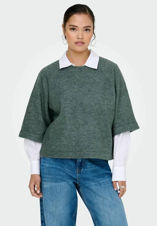 ONLSIMONI - Strickpullover - balsam green