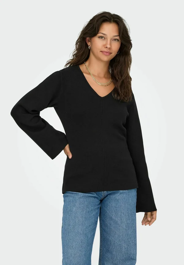 ONLVIOLA - Strickpullover - black
