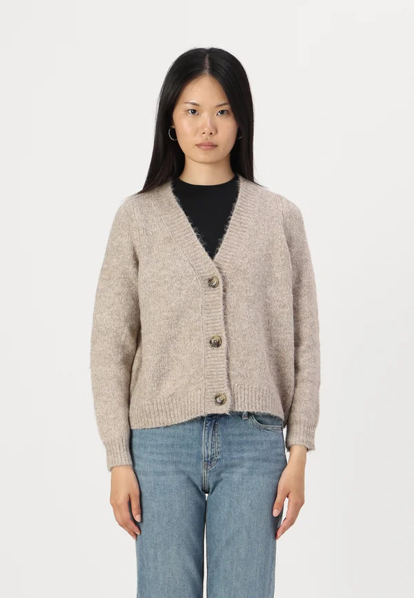 ONLZOEY - Strickjacke - woodsmoke