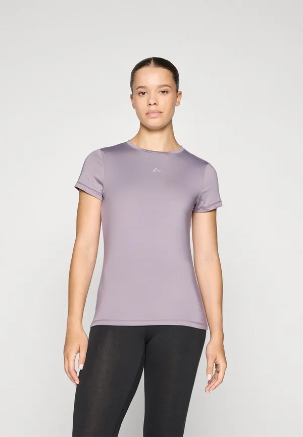 ONPBREE LIFE ON TEE - T-Shirt basic - gray ridge