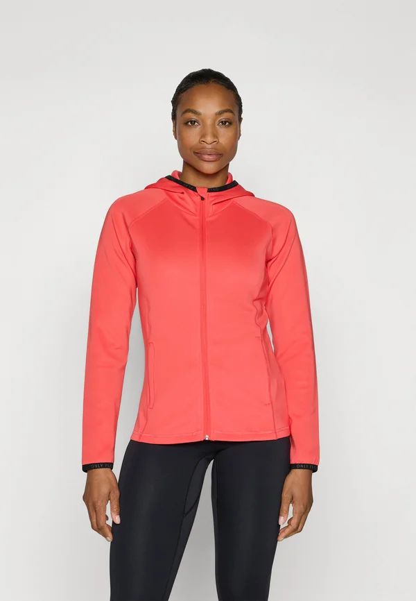 ONPCARA HOOD ZIP  - Trainingsjacke - bittersweet