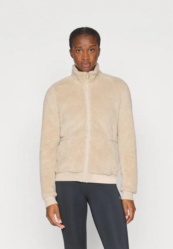 ONPFLUFFY  - Fleecejacke - pumice stone