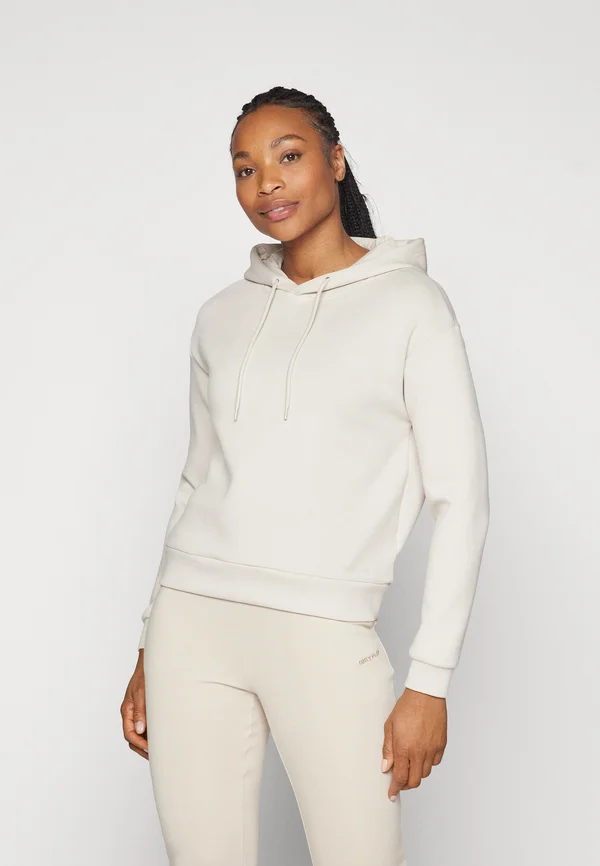 ONPLOUNGE LIFE HOOD - Kapuzenpullover - pumice stone