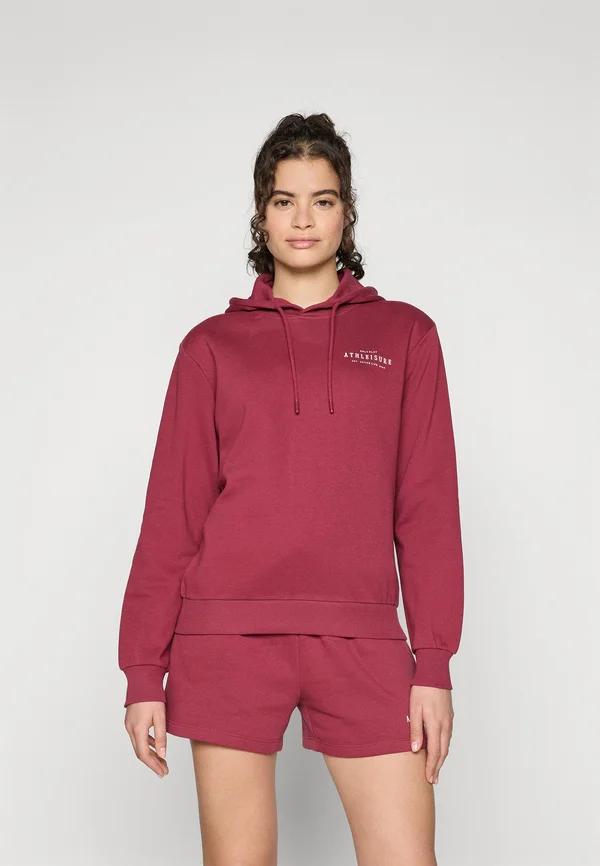 ONPPICA LIFE HOOD LOOSE BRUSH  - Kapuzenpullover - rhododendron/white