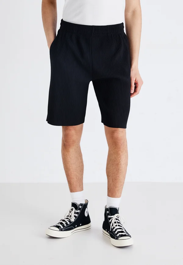 ONSASHER PLEATED PLISSEE  - Shorts - black