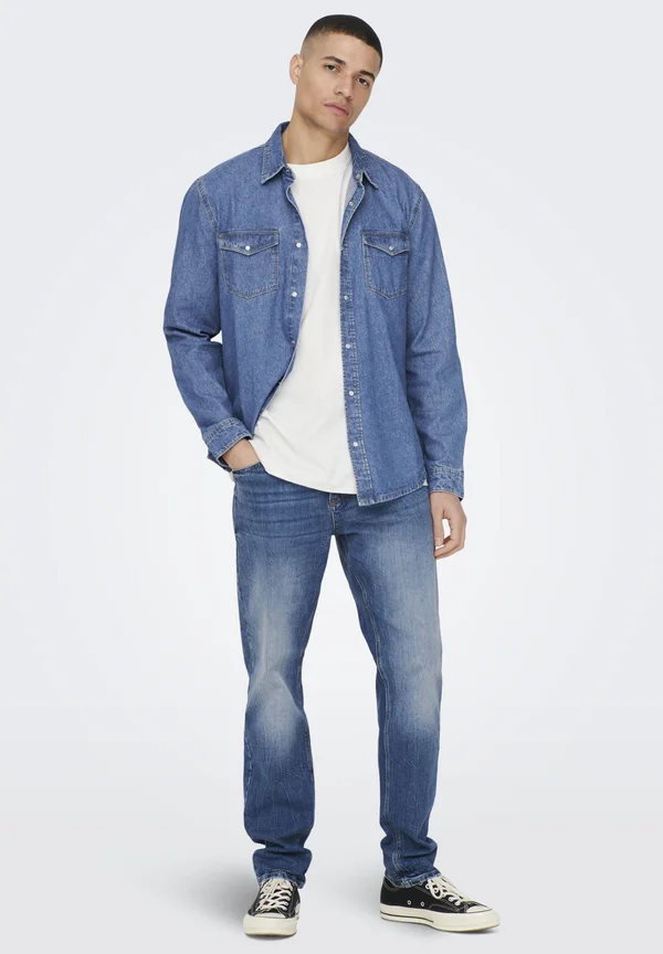 ONSBANE - Jeansjacke - medium blue denim