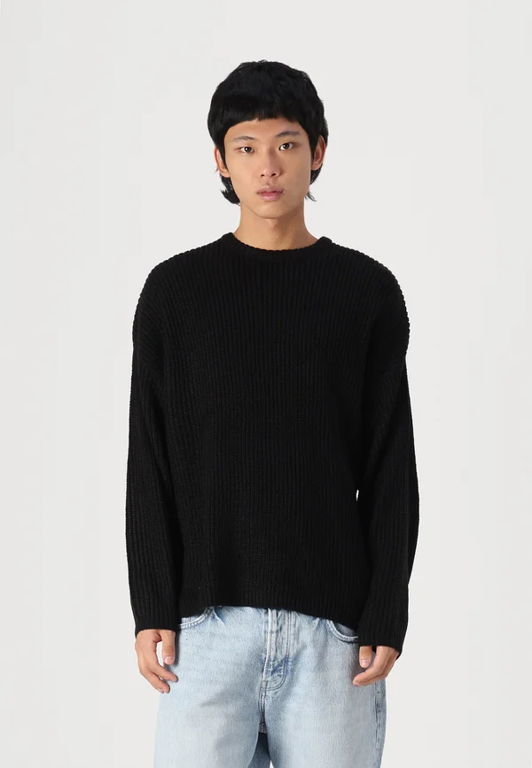 ONSDRAKE CREW NECK - Strickpullover - black