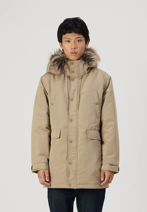 ONSDREW - Parka - desert taupe